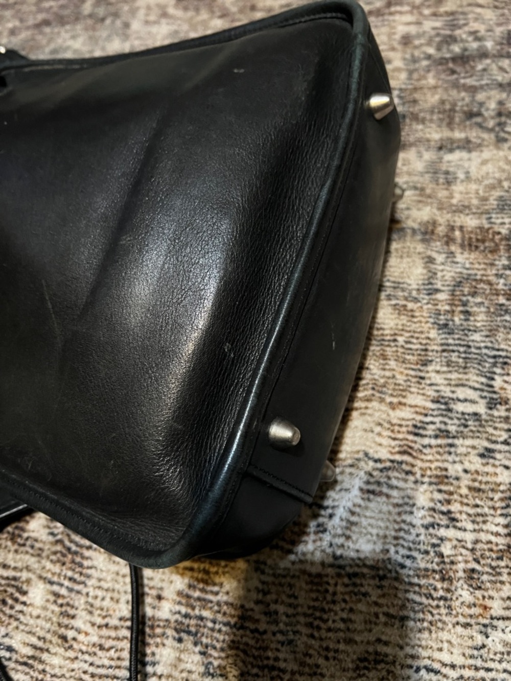 Coach Black Leather Crossbody Bag - Picture 3 of 6